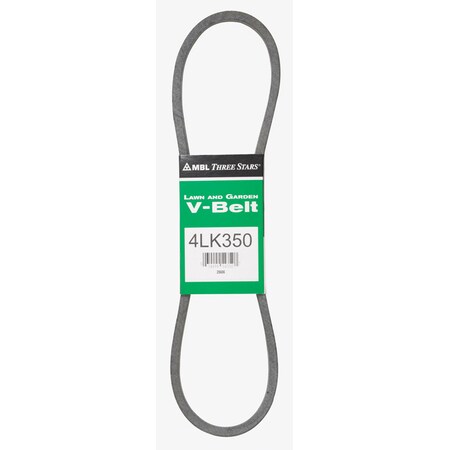 Mbl Mitsuboshi Super KB Standard V-Belt 0.5 in. W X 35 in. L For Riding Mowers 4LK350A